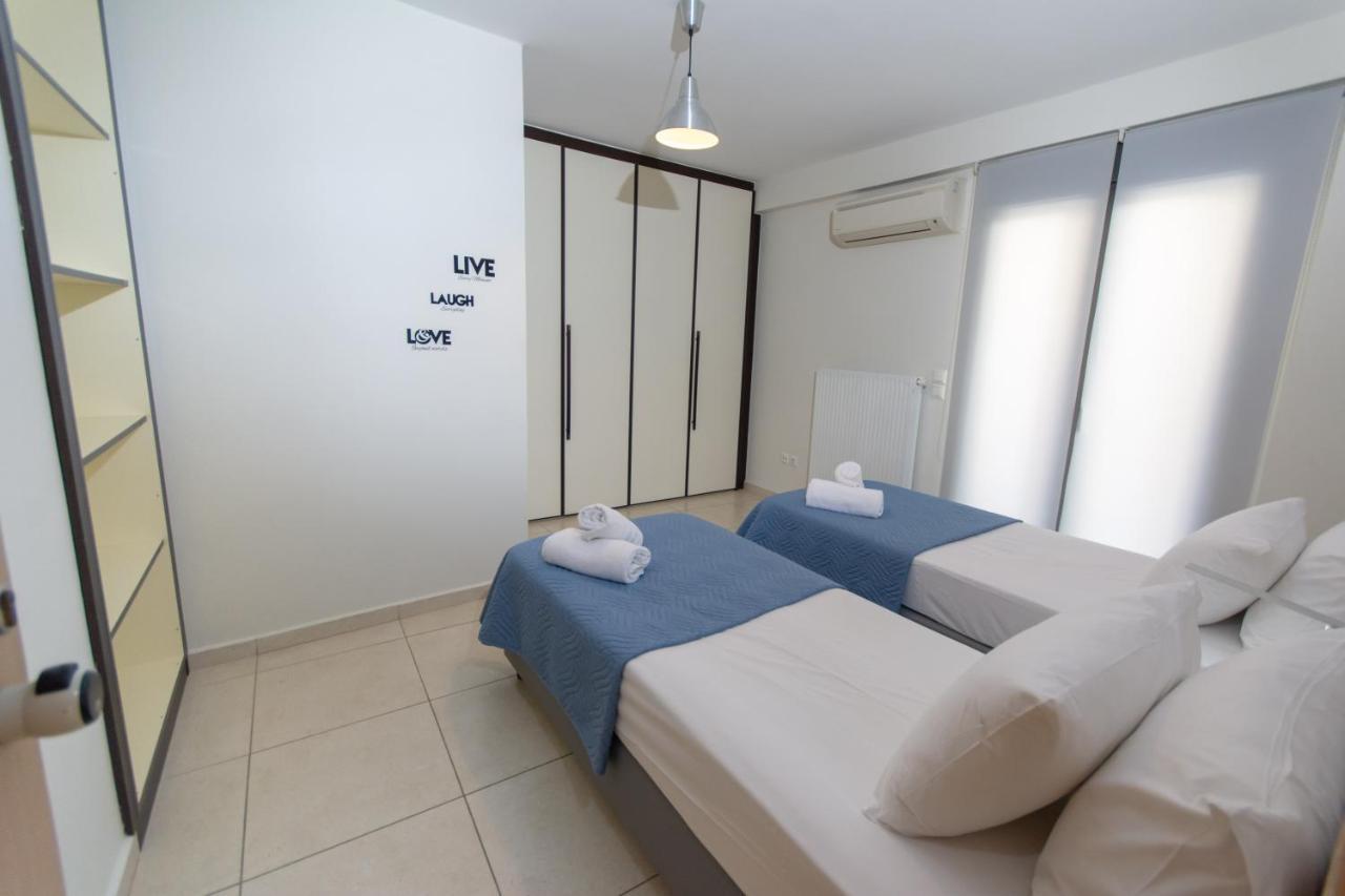 Spacious Fully Equipped 3Bd 2Bath Apt In The Heart Of City With Balconies Ac And Fast Wifi #1 Ηράκλειο Κρήτης Εξωτερικό φωτογραφία